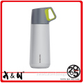 Best quality recycle custom stainless steel water bottle with spout lid